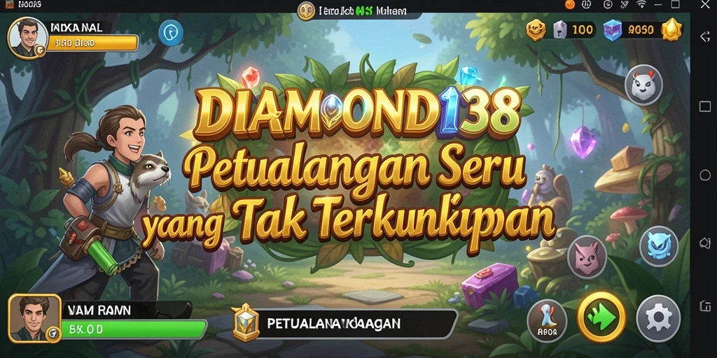 Antarmuka menarik dan penuh warna dalam <strong>DIAMOND138</strong>.