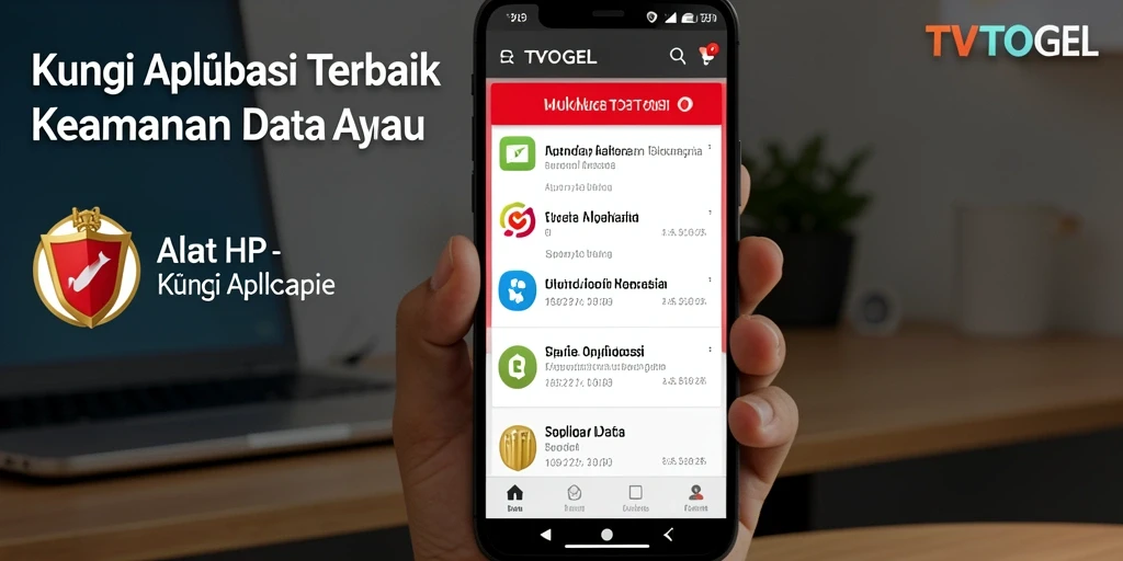 Antarmuka TVTOGEL yang sederhana dan efektif untuk kunci aplikasi.