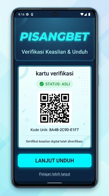 Tampilan kanal resmi pisangbet